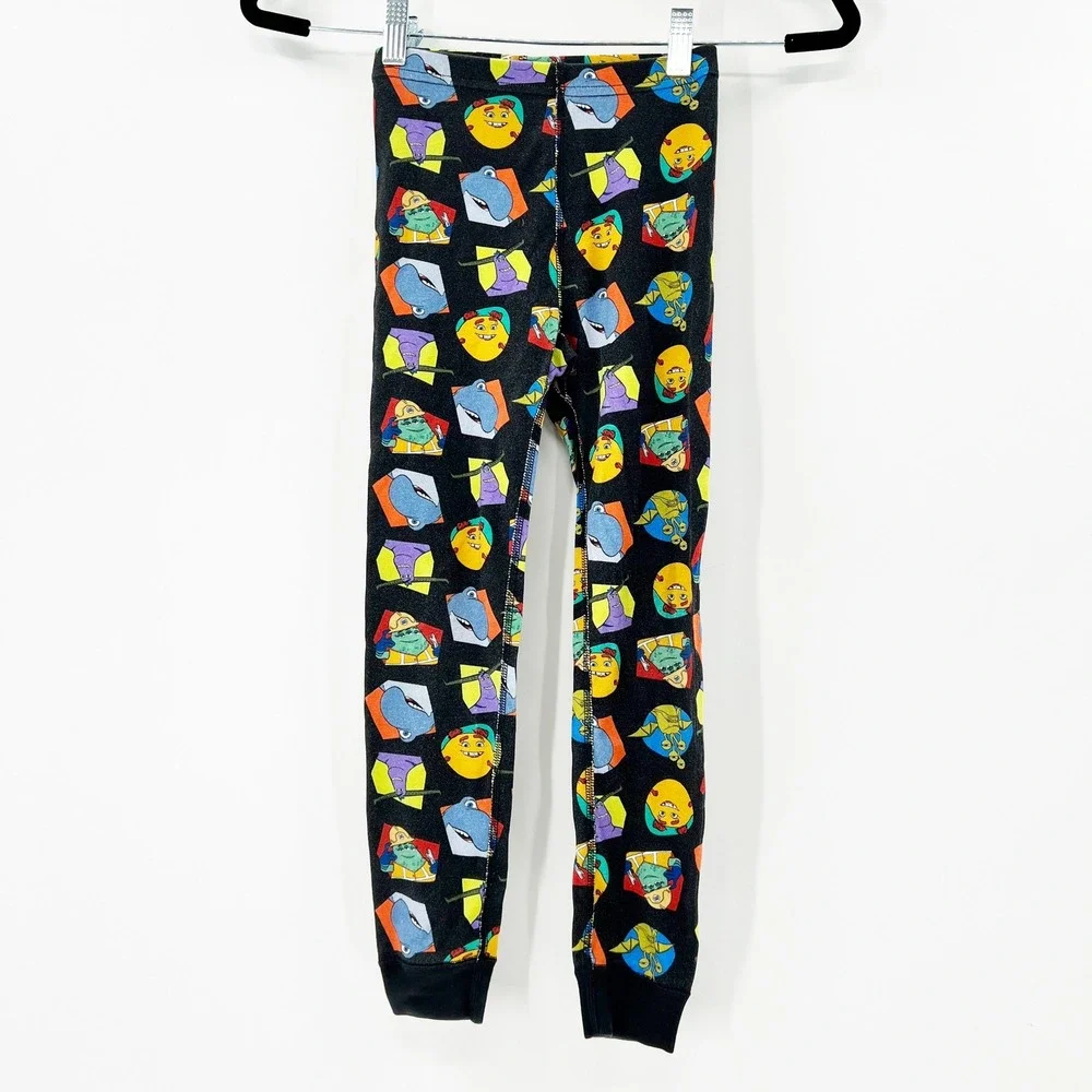 Hanna Andersson  monsters inc Pixar Collection Pajamas Set Black Kids 6-7